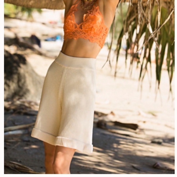 Free People Pacha rib shorts - Picture 1 of 3